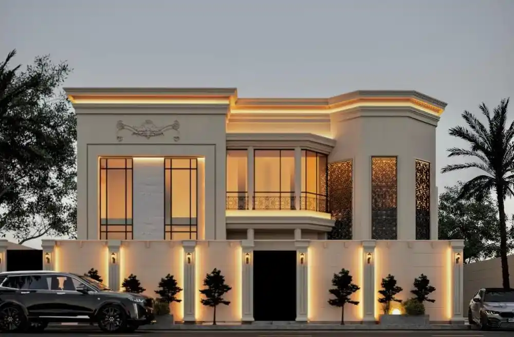 تصاميم بيوت نيو كلاسيك