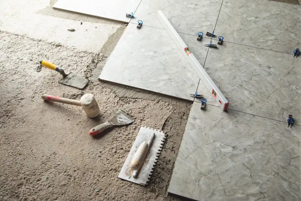 طريقة تركيب بورسلين الارضيات